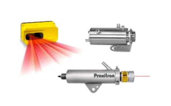 Nuevos sensores láser Proxitron para el control y medida de distancias de forma analógica con señal 4-20mA o digital numérica RS485
