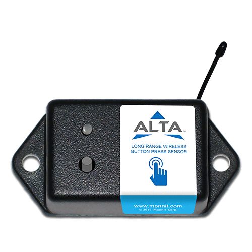 Sensor con pulsador integrado para control y supervisión