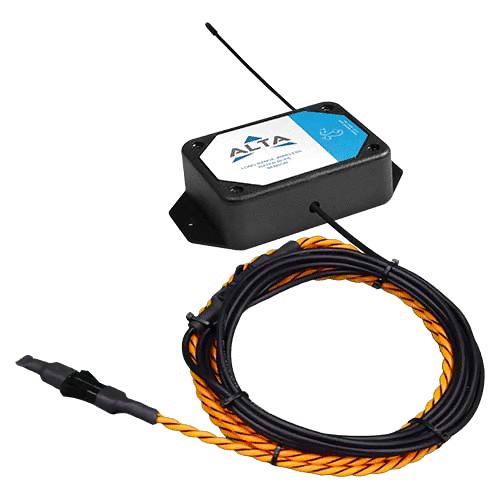 Sensor de inundación basado en la conductividad de un cable