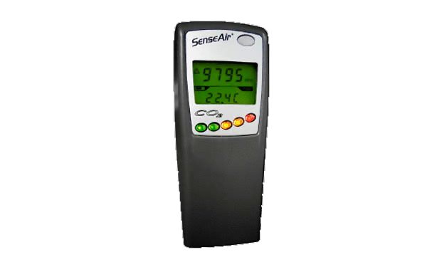 Detector portátil de CO<sub>2</sub> sin alarma integrada - SenseAir series