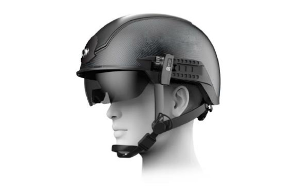 Cámara (IR+visible) y casco para monitorización de temperatura