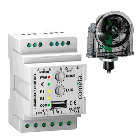 Interruptor crepuscular con sonda externa - Lumandar Chrono