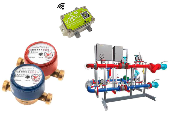 Monitorización remota de contadores y fugas de tipo NB-IoT