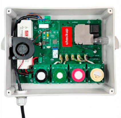 Transmisor 1x6 LoRa NHR-CH4-H2S-CO-CO2-O2
