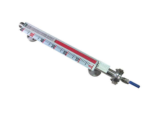 Transmisor de nivel visualizador magnético con alarmas ó 4-20mA