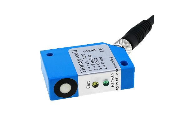 Sensor ultrasónico de distancia caja plana 250 mm- Serie 943-K4U