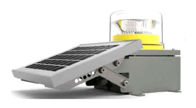 Solar, 2000 cd, led rojo, autonomía >7 días, ICAO FAA-L-864
