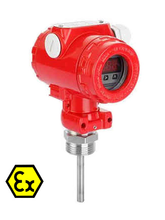 Sensor de flujo y caudal de aire calorimétrico ON/OFF ATEX