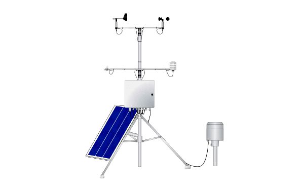 Estación meteorológica completa 7 parámetros alimentación solar