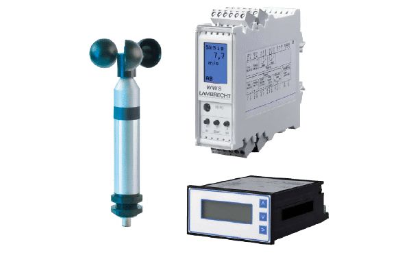 Controlador, alarma, visualizador velocidad viento - Serie 