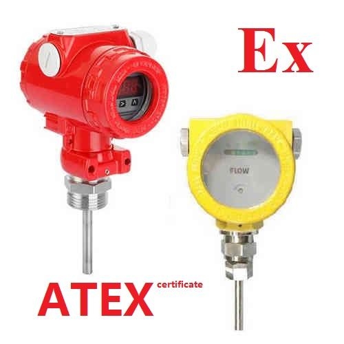 Transmisor de flujo de aire calorimétrico ATEX