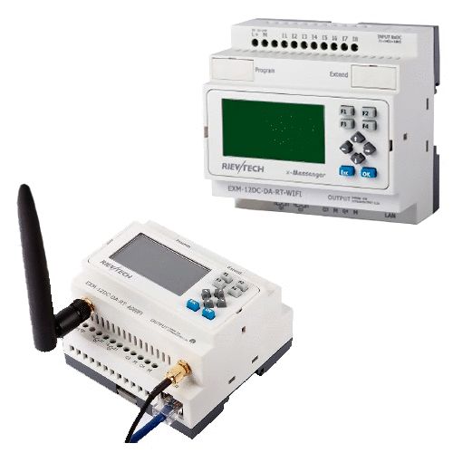Micro PLC WiFi Ethernet GPRS GSM con módulo de temperatura